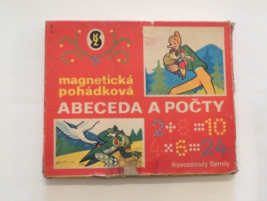 Magnet. pohádková abeceda - KZ Semily - 1979