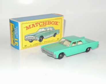 MATCHBOX  No 31 - LINCOLN CONTINENTAL - 1966