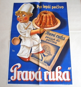 Plakát reklamní - litografie - zač. 20.stol.