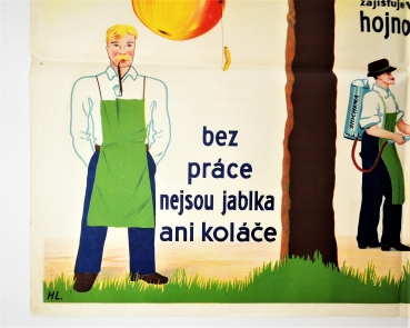Plakát BIOCHEMA - Modřice - 50./60.léta