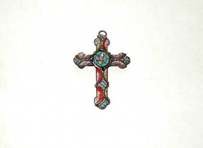 Křížek - Benátská mozaika - 20.léta 20.stol.