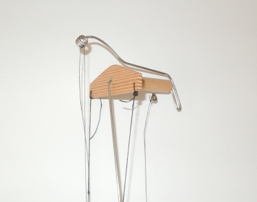 Loutka pro lout. divadlo, Ježibaba 25 cm - 40.léta 20.stol.